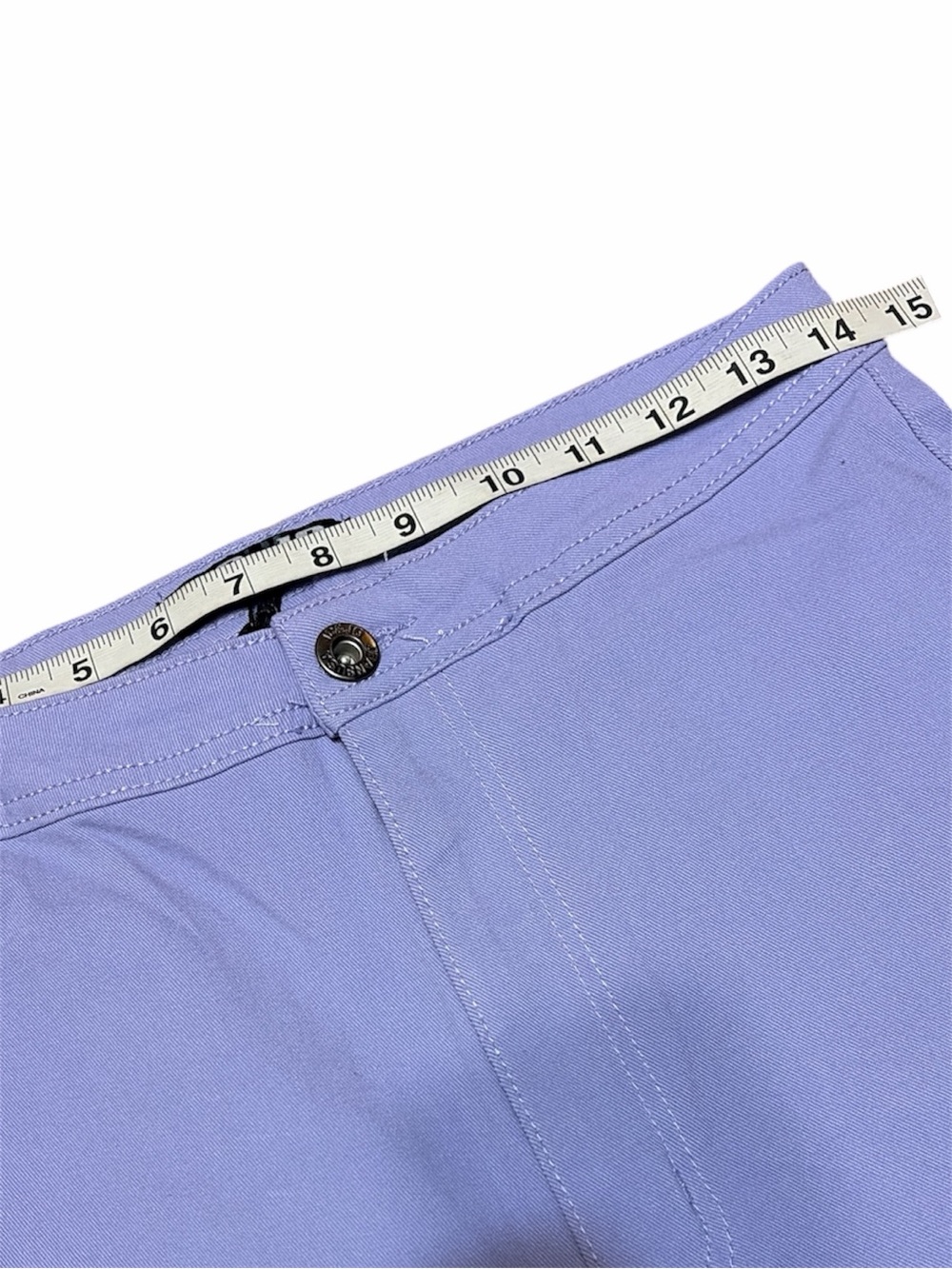 NWT JC JQ Lavender High Waisted Flared Jeans Bell Bottoms Pastel Purple XL - Picture 5 of 8